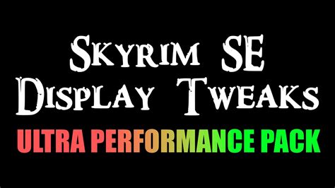 onetweak|sse display tweaks high performance 2.